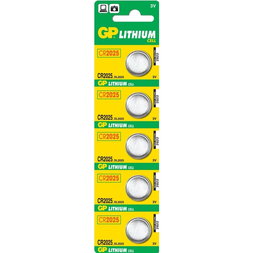 GP Batteries Lithium Cell CR2025 Vienkartinė baterija Litis