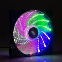 Akyga AW-12D-LED arvuti jahutussüsteem Arvuti korpus Ventilaator 12 cm Must Akyga AW-12D-LED arvuti jahutussüsteem Arvuti korpus Ventilaator 12 cm Must