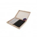 Jean Dubost Laguiole 6 pcs. Steak Knife Set, Acrylic Jean Dubost Laguiole 6 pcs. Steak Knife Set, Acrylic