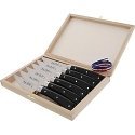 Jean Dubost Laguiole 6 pcs. Steak Knife Set, Acrylic Jean Dubost Laguiole 6 pcs. Steak Knife Set, Acrylic