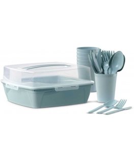 Picnic set Picnic miętowy DOMOTTI