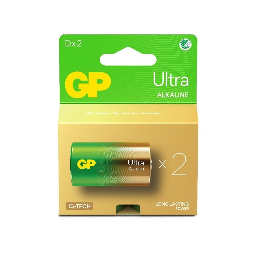 GP LR20 Ultra (G-TECH) batteries 2 pcs.