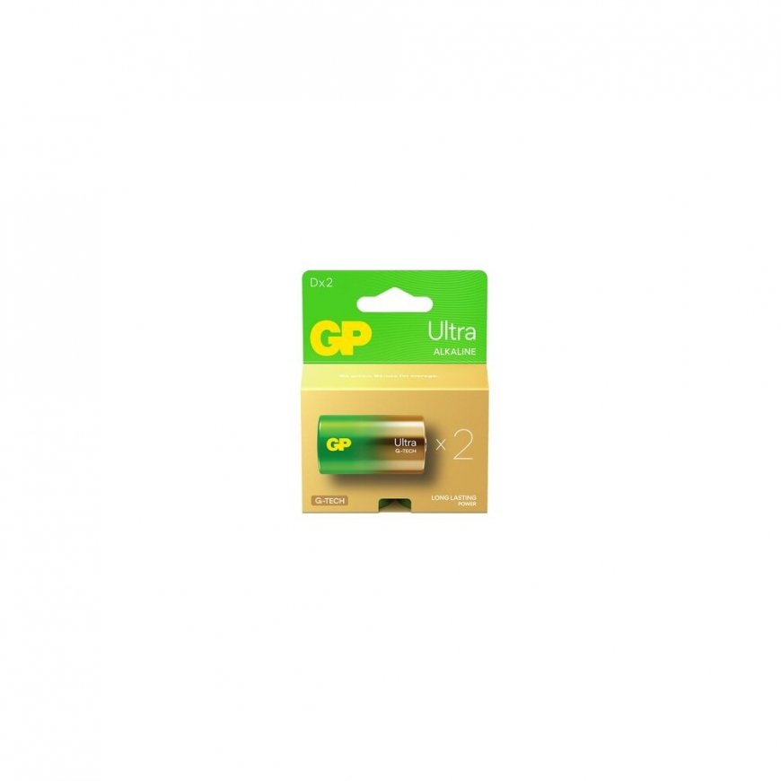 GP LR20 Ultra (G-TECH) baterijos 2 vnt. – 2