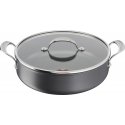 Tefal Jamie Oliver Cook's Classics HA -paistokattila lasikannella 30 cm/5,4 L, musta