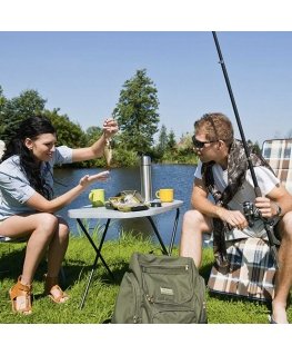 Tourist table 70 x 53 cm grey/anthracite PATIO