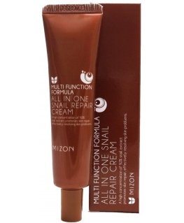 Multifunctional face cream Mizon All in One Snail Repair Creamy with black snail extract, 35 ml