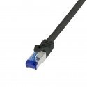 LogiLink C6A053S networking cable Black 2 m Cat6a S/FTP (S-STP) LogiLink C6A053S networking cable Black 2 m Cat6a S/FTP (S-STP)