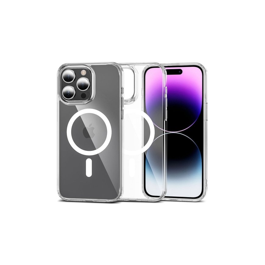 Tech-Protect Flexair Hybrid Magsafe do iPhone 15 Pro Max Clear