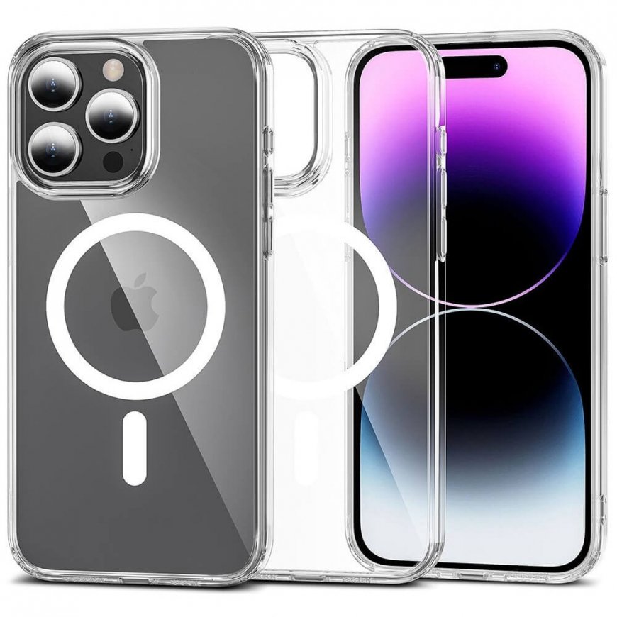 Tech-Protect Flexair Hybrid Magsafe do iPhone 15 Pro Max Clear – 2