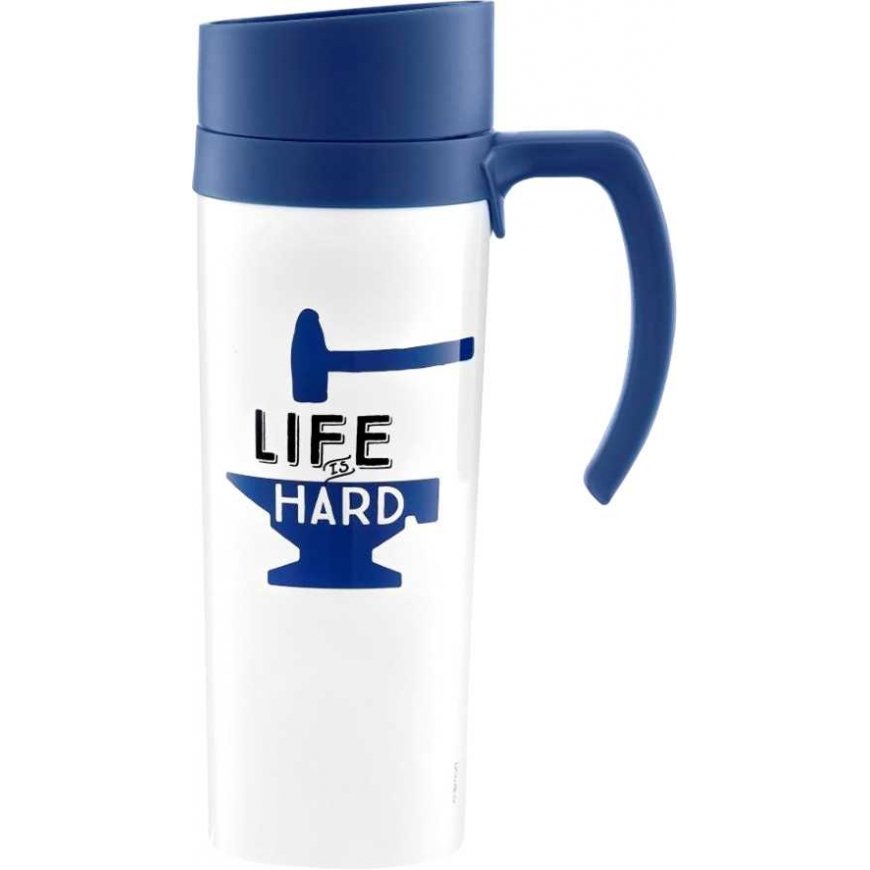 Termo puodelis Adventure Life is Hard 420 ml AMBITION