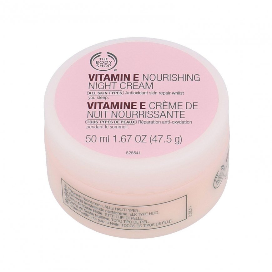 The Body Shop The Kūno Shop Vitamin E maitininantis Night Kreminis