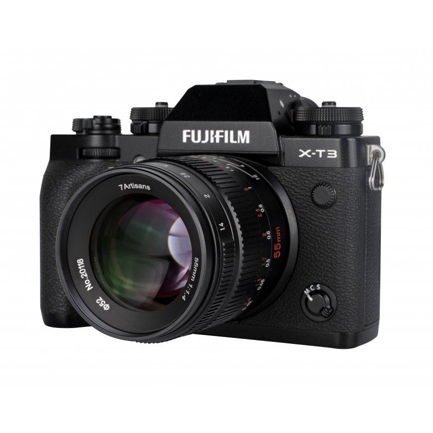 7Artisans 55 mm F1.4 MKII MILC Standard lens Black – 5
