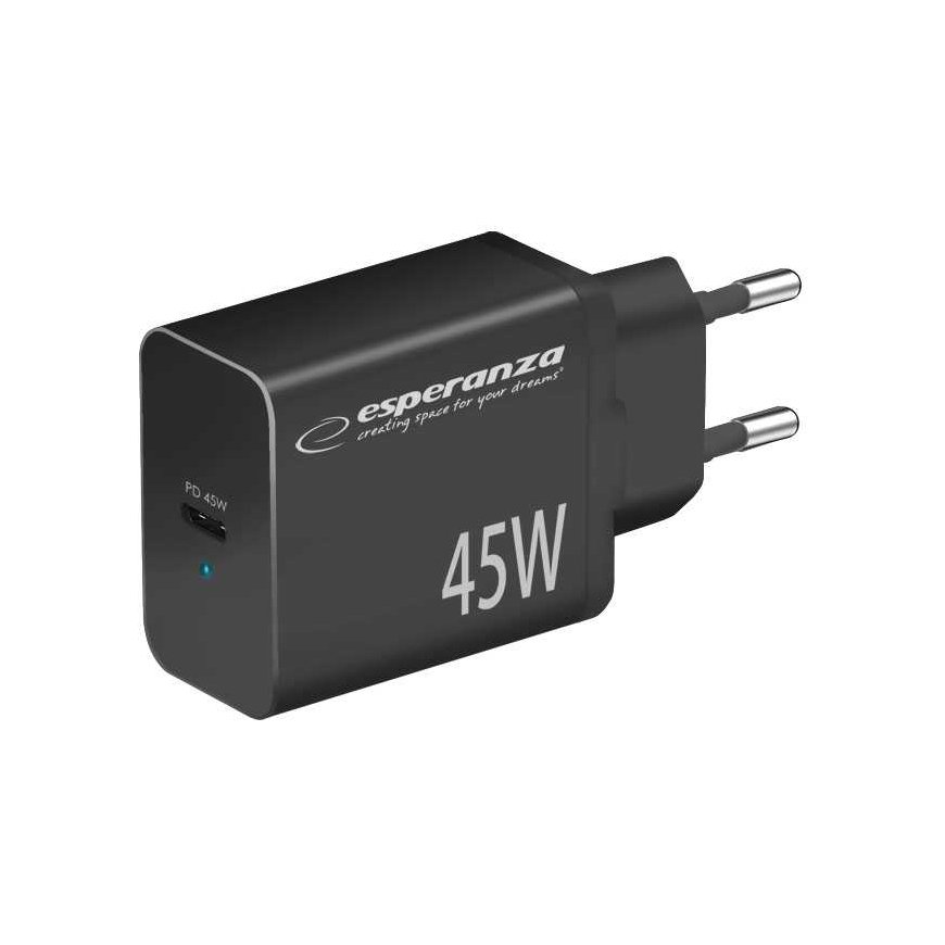 Esperanza EZC108K Esperanza mains charger 45w