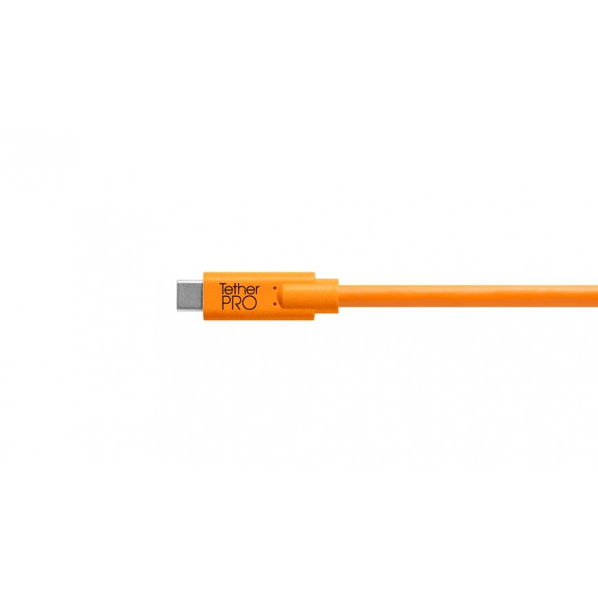 Tether Tools CUC33R15-ORG USB kabelis USB 3.2 Gen 1 (3.1 Gen 1) 4,6 m USB C Micro-USB B Oranžinė – 3