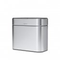 simplehuman CW1645 šiukšliadėžė 4 L Stačiakampio formos Nerūdijančiojo plieno simplehuman CW1645 šiukšliadėžė 4 L Stačiakampio formos Nerūdijančiojo plieno