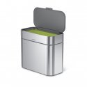 simplehuman CW1645 trash can 4 L Rectangular Stainless steel
