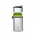 simplehuman CW1645 trash can 4 L Rectangular Stainless steel