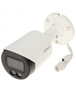 Dahua Technology Co. IP cam. cylinder 4MP STARLIGHT, 1/2.9” 2.8mm. 95° F1.6, 25fps, IR+LED 30m, WDR, IVS, IP67, MIC