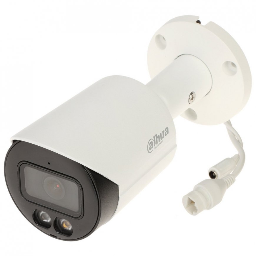Dahua Technology Co. IP cam. cylinder 4MP STARLIGHT, 1/2.9” 2.8mm. 95° F1.6, 25fps, IR+LED 30m, WDR, IVS, IP67, MIC