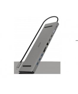Acer ACG-DCK-C-1 Wired USB 3.2 Gen 1 (3.1 Gen 1) Type-C Grey
