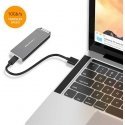 Qoltec mini aluminum body | M.2 SSD drive space | NVMe | PCIe | USB 3.1 | Super speed 10Gb/s | 2TB | silver Qoltec mini aluminum body | M.2 SSD drive space | NVMe | PCIe | USB 3.1 | Super speed 10Gb/s | 2TB | silver