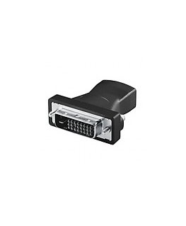 LogiLink HDMI to DVI Adapter HDMI 19-pin female DVI-D (24+1) male Must