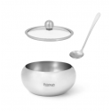 Fissman Cukraus indas su 560 ml stiklo dangčiu (nerūdijantis plienas) Fissman Cukraus indas su 560 ml stiklo dangčiu (nerūdijantis plienas)