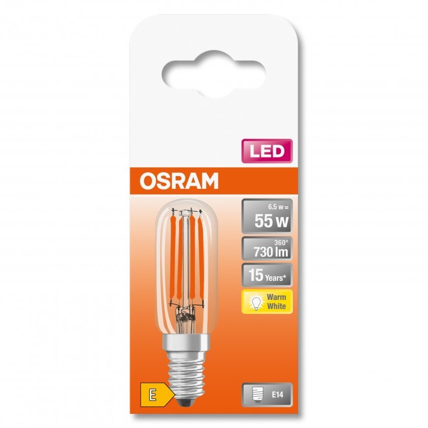 Osram STAR LED lemputė Šiltai balta 2700 K 6,5 W E14 E – 4