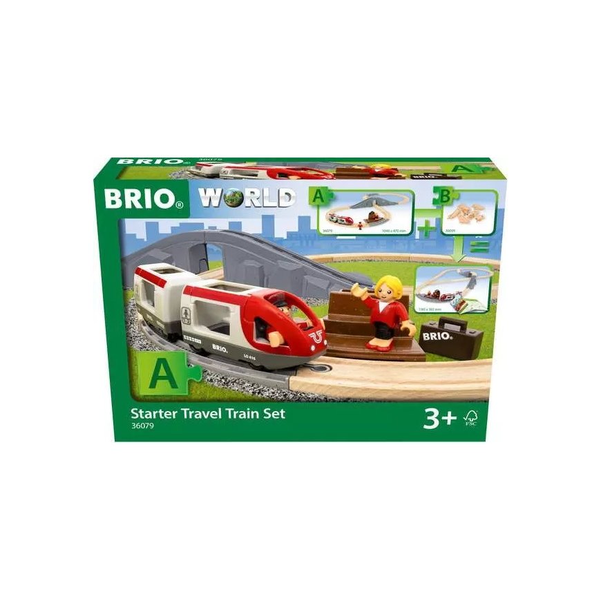 BRIO Starter Travel Train Set