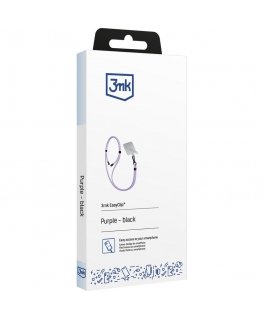 3MK EasyClip Purple (black) smycz do telefonu
