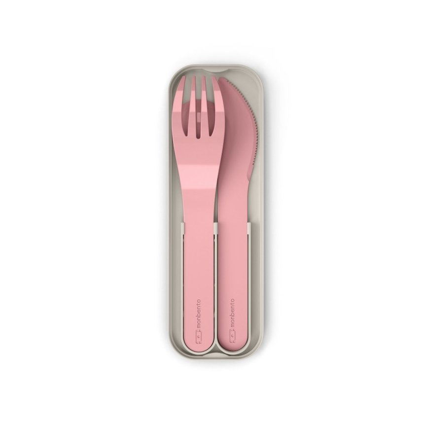 MB-Sztućce podróżne Pocket Color, Pink Blush – 2