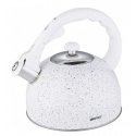 Veekeetja, traditsiooniline, teras, valge marmor, 2,6l Kinghoff. Veekeetja, traditsiooniline, teras, valge marmor, 2,6l Kinghoff.