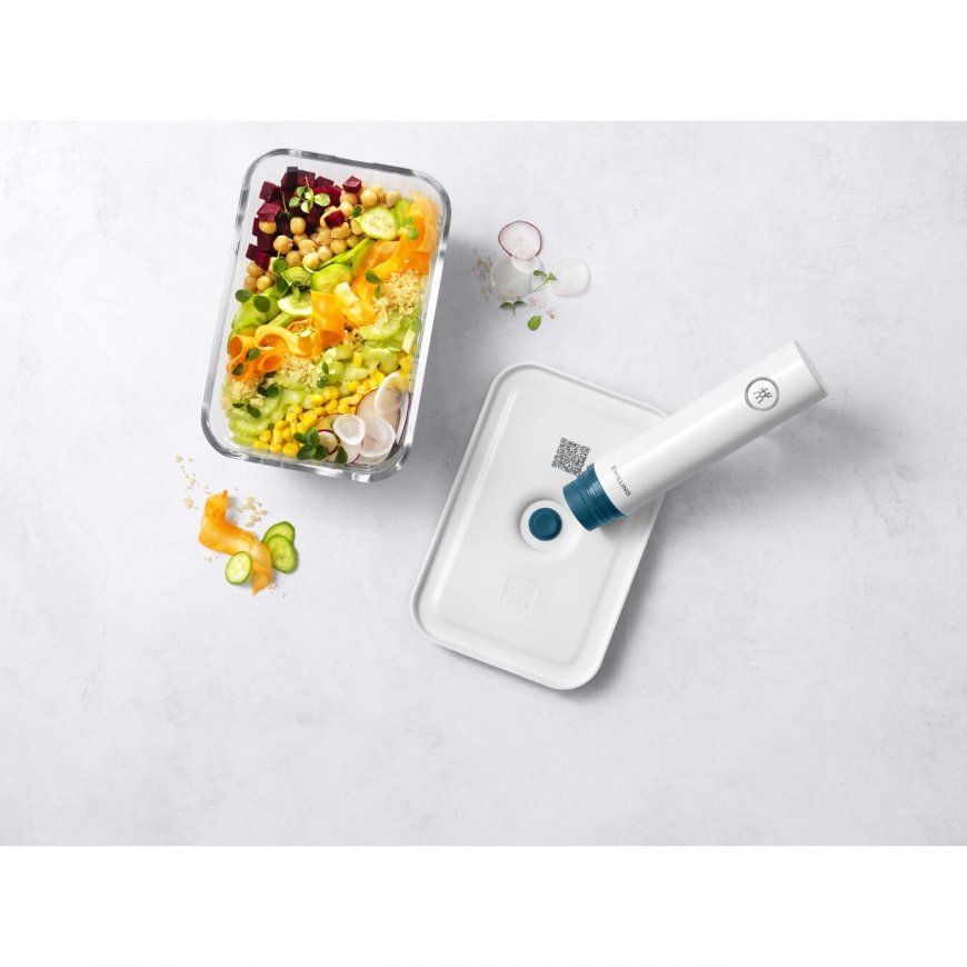 ZWILLING Fresh & Save Suorakulmainen Säilö Läpinäkyvä, Valkoinen 1 kpl – 4
