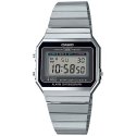 Casio A700WE-1AEF kell Käekell Sisestatav konnektor Kvarts Hõbe
