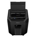 Fellowes Automax 80M dokumentų naikiklis Smulkinimas mažais gabalėliais 22 cm Juoda Fellowes Automax 80M dokumentų naikiklis Smulkinimas mažais gabalėliais 22 cm Juoda