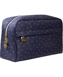 Killys Golden Heart Large Cosmetic Bag