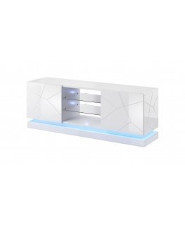 Cama QIU 160 TV statīvs un izklaides centrs 4 plaukti