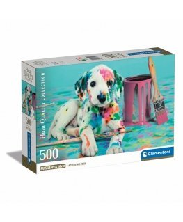 Clementoni High Quality Collection The Funny Dalmatian Jigsaw puzzle 500 pc(s) Animals