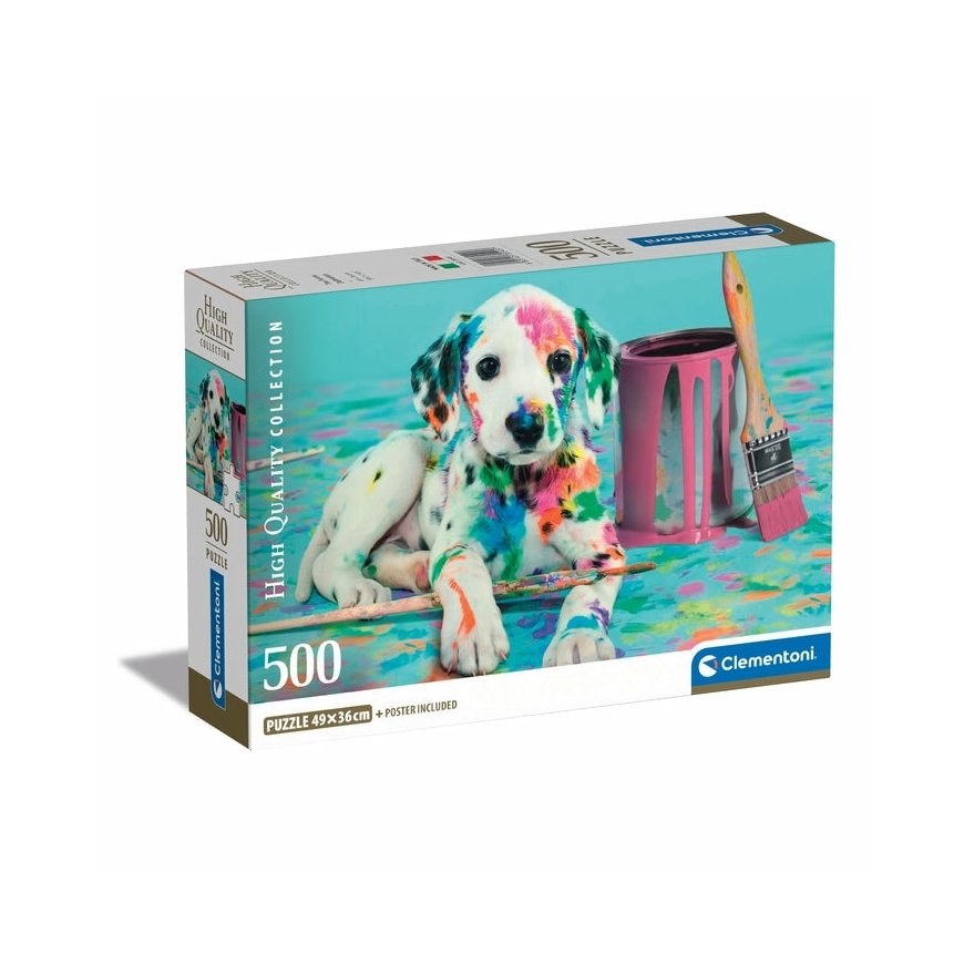 Clementoni High Quality Collection The Funny Dalmatian Составная картинка-головоломка 500 шт Животны