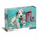 Clementoni High Quality Collection The Funny Dalmatian Kuviopalapeli 500 kpl Eläimet Clementoni High Quality Collection The Funny Dalmatian Kuviopalapeli 500 kpl Eläimet