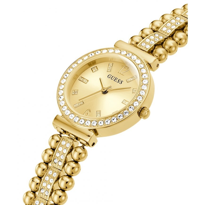 GUESS GW0401L2 rankinis laikrodis Lizdinė Auksas – 4