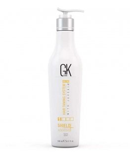 Global Keratin, Shield Additive, Hair Shampoo & Conditioner 2-In-1, Repairing & Strengthening, 240 ml