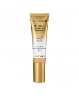 Max Factor Miracle Second Skin 30 ml Vamzdelis Kremas 04 Light Medium