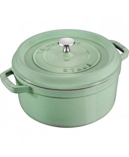Staub apaļais čuguna pods - 2,6 l, piparmētra