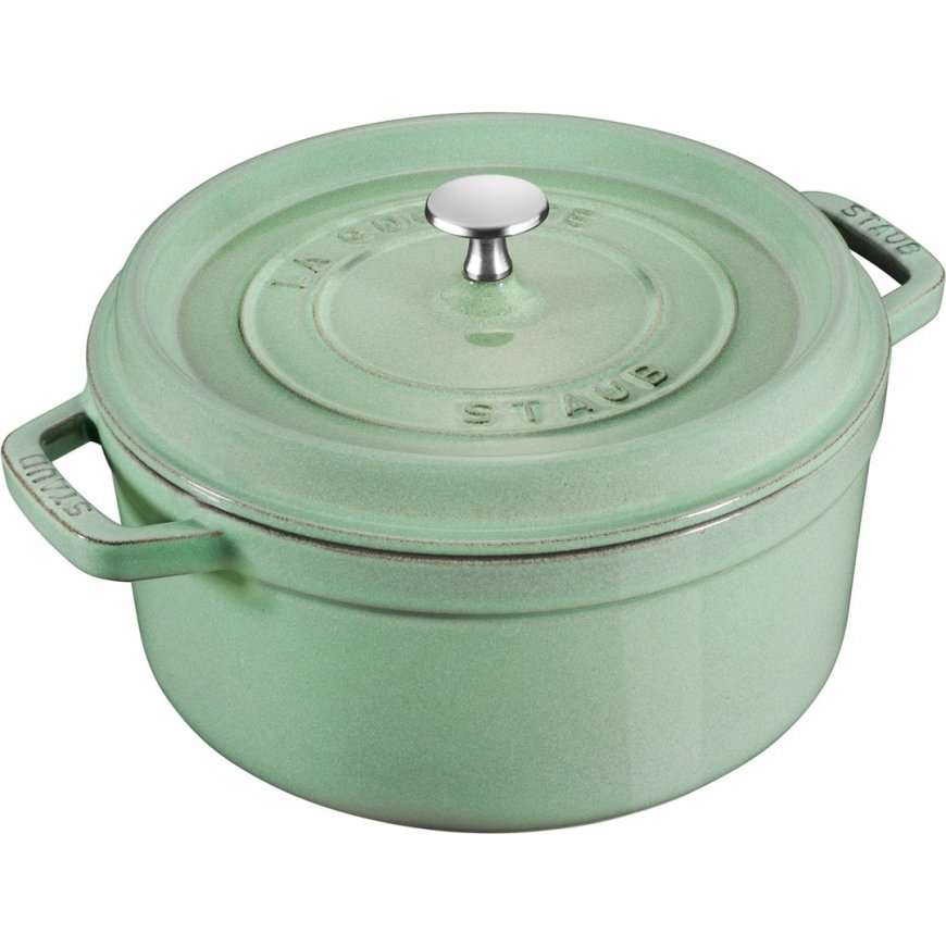 Staub ümmargune malmpott - 2,6 l, piparmünt