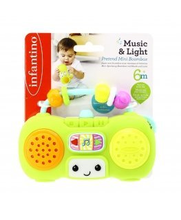 INFANTINO Interactive toy Mini boombox
