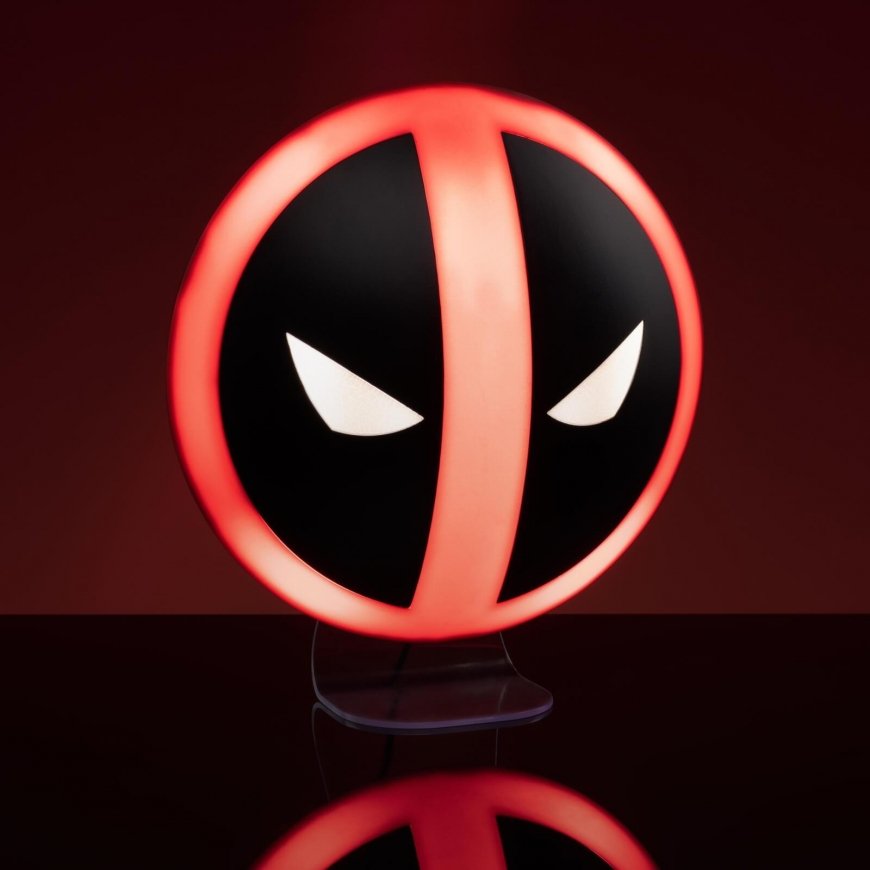 Licensed Deadpool - Logo lamp 10cm – 4