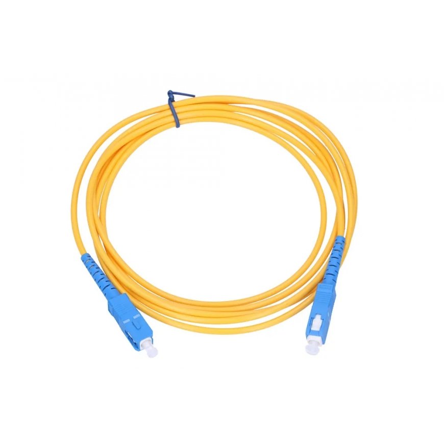 Extralink EX.1674 InfiniBand- ja kuituoptiikkakaapeli 3 m SC FTTH Keltainen