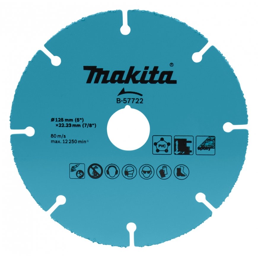 Makita B-57722 leņķa slīpmašīnas aksesuārs Griešanas