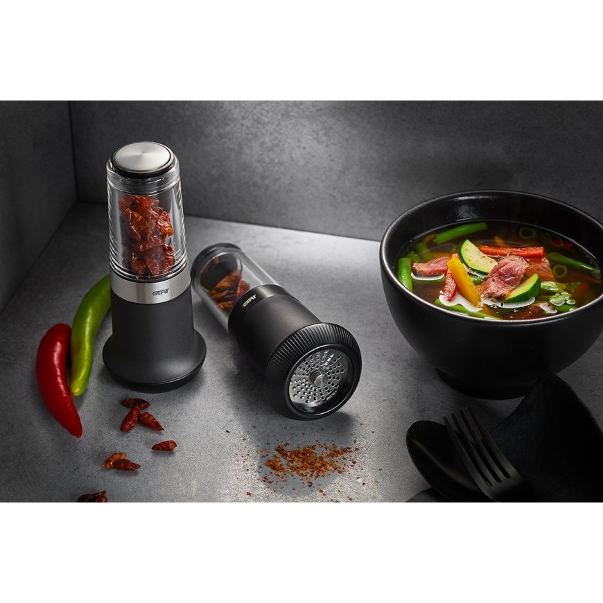 GEFU 34631 manual grater/spiralizer Вращательная терка Черный, Прозрачный – 2